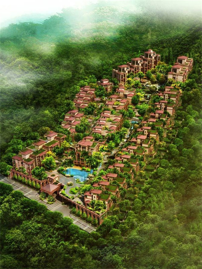 深圳大南山紫園別墅新室內軟裝設計動態(tài)